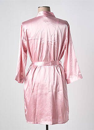 Déshabillé manches 3/4 rose COOTAIYA femme