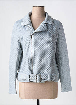 Veste casual col tailleur gris KILKY femme