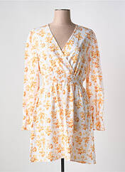 Robe courte orange CC FASHION pour femme seconde vue