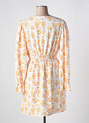 Robe courte orange CC FASHION pour femme seconde vue