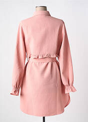 Robe courte rose GRACIELA pour femme seconde vue