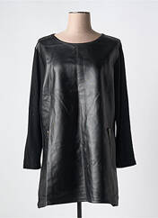 Tunique manches longues noir CHRISTY pour femme seconde vue