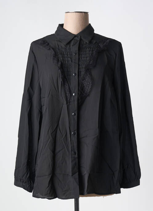 Chemisier noir CHRISTY pour femme