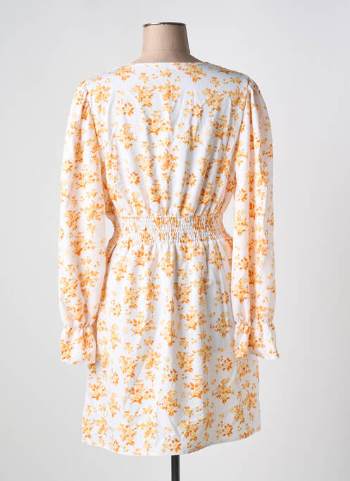 Robe courte orange CC FASHION pour femme