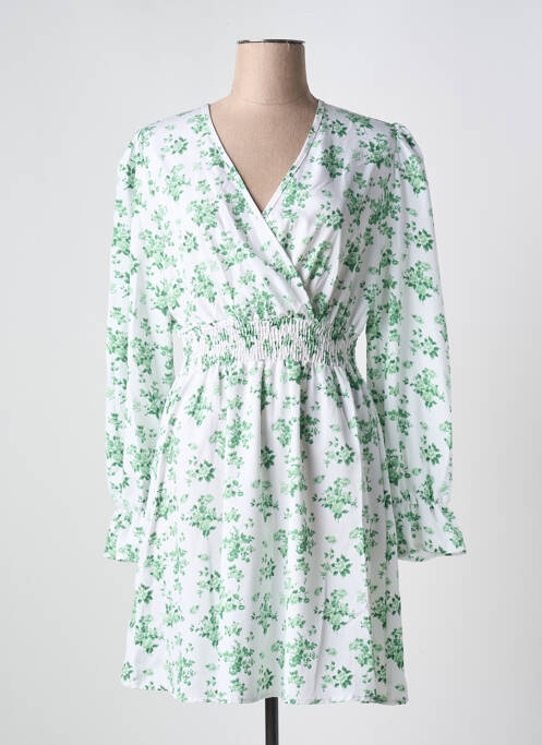 Robe courte vert CC FASHION pour femme