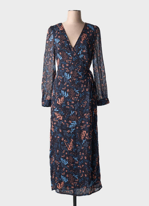 Robe longue bleu LOVIE & CO pour femme