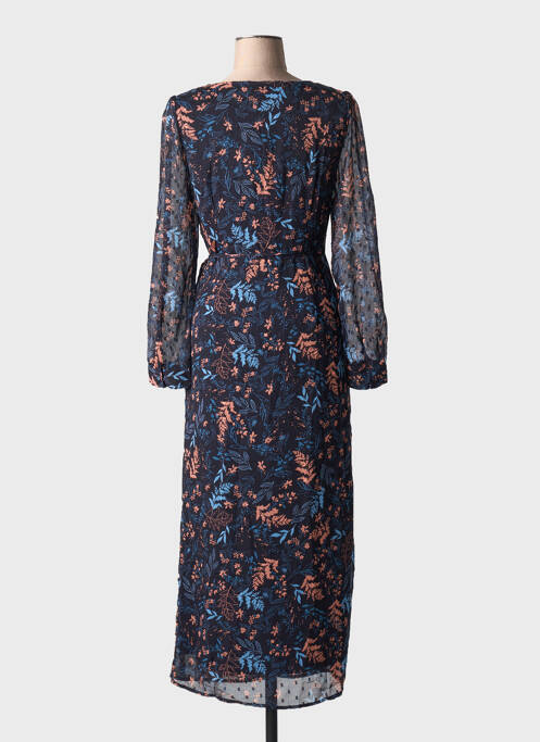 Robe longue bleu LOVIE & CO pour femme