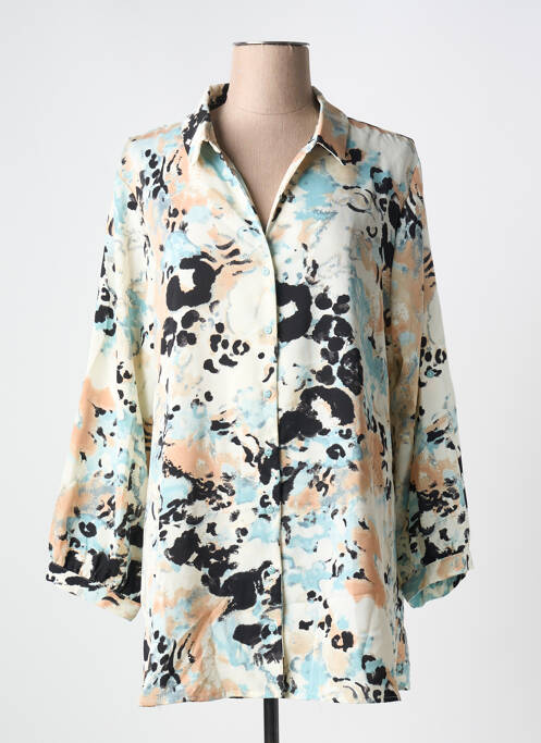 Tunique manches longues beige NOUGAT pour femme