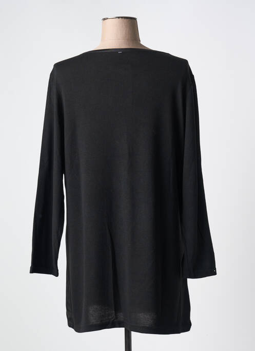 Tunique manches longues noir CHRISTY pour femme