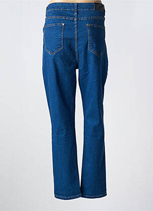 Jeans coupe slim stretch taille normale bleu POMME ROUGE femme