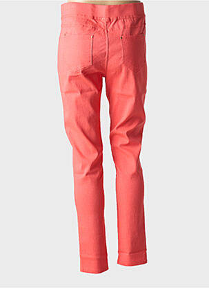 Jegging tissage denim taille normale orange CHRISTY femme