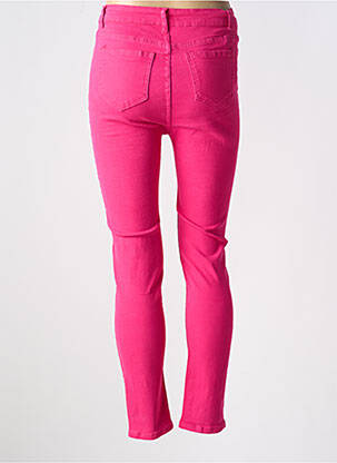 Jeans coupe slim taille normale taille normale rose CHRISTY femme