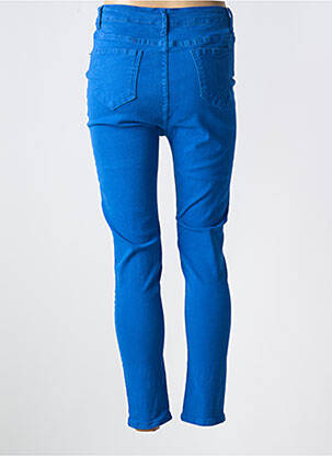 Jeans coupe slim taille normale taille normale bleu CHRISTY femme