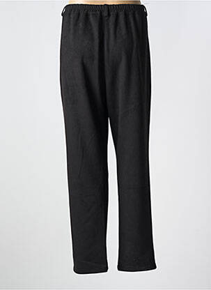 Pantalon droit stretch taille normale noir VETISTYLE femme