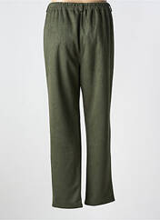 Pantalon droit vert VETISTYLE pour femme seconde vue