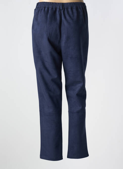 Pantalon droit bleu VETISTYLE pour femme