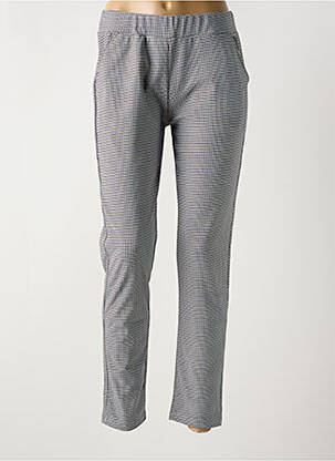Pantalon slim taille élastique taille normale gris CC FASHION femme