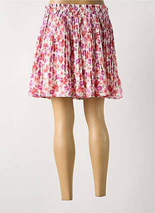 Jupe courte coupe évasée rose EMMA ELLA femme