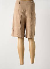 Bermuda marron KY CREATION pour femme seconde vue