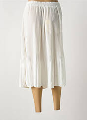 Jupe mi-longue blanc CHRISTY pour femme seconde vue
