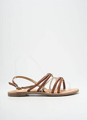 Sandales/Nu pieds or LES TROPEZIENNES PAR M.BELARBI pour femme