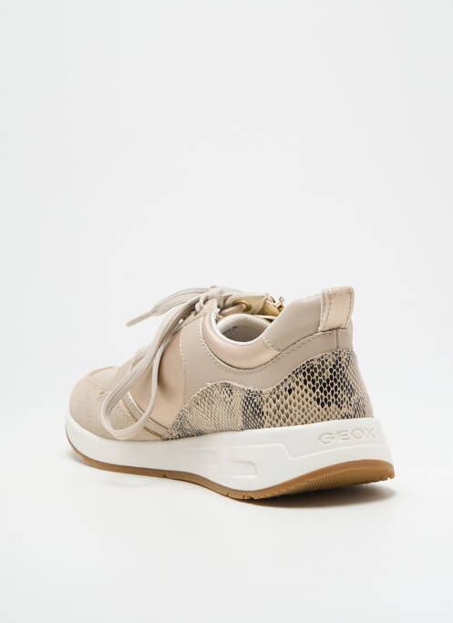 Baskets beige GEOX pour femme