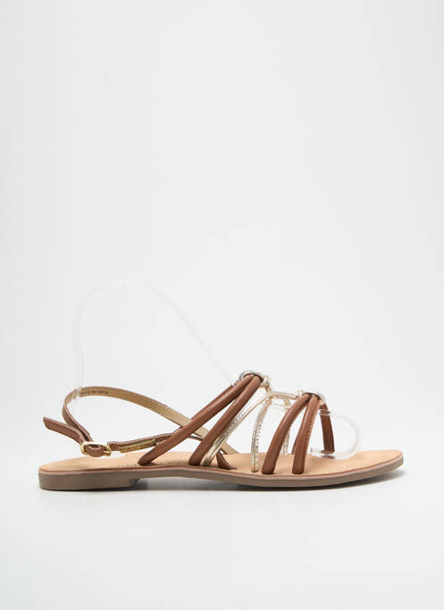 Sandales/Nu pieds or LES TROPEZIENNES PAR M.BELARBI pour femme