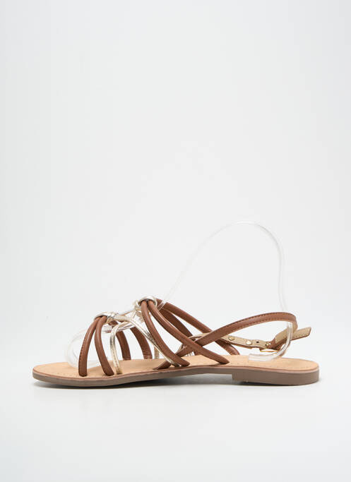 Sandales/Nu pieds or LES TROPEZIENNES PAR M.BELARBI pour femme