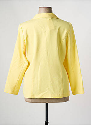 Blazer coupe cintrée jaune VETISTYLE femme