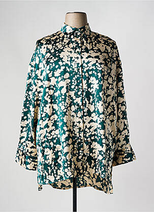 Chemisier vert CHRISTY pour femme