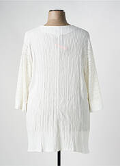Tunique manches longues blanc 2W PARIS pour femme seconde vue