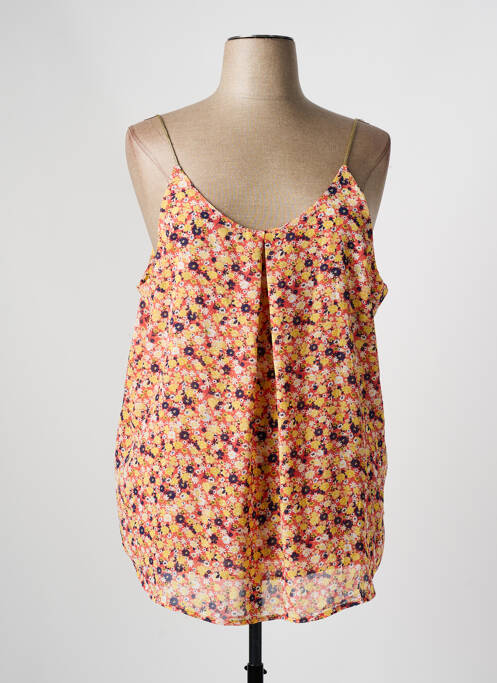 Top orange CHRISTY pour femme