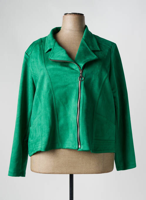 Veste casual vert VETISTYLE pour femme