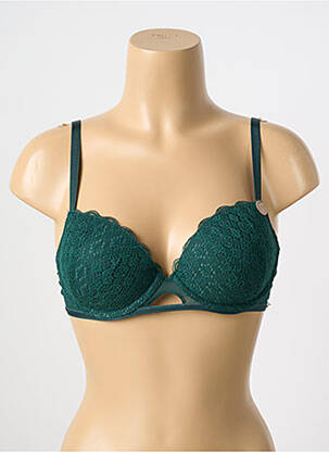 Soutien-gorge sans armature haut soutien-gorge emboitant vert MRMISS STUDIO femme