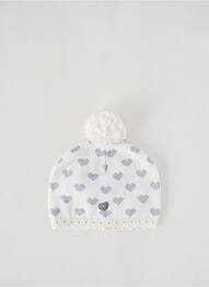 Bonnet blanc BOBOLI fille