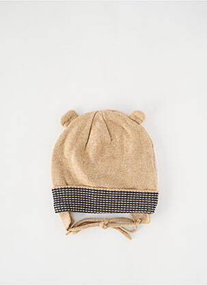 Bonnet imprimé fantaisie beige MAYORAL garcon