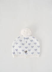 Bonnet blanc BOBOLI pour fille seconde vue