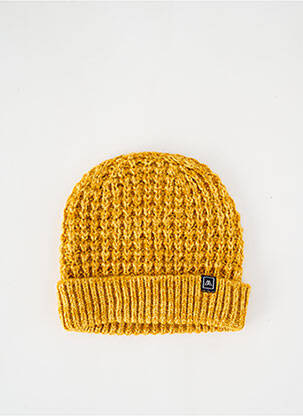 Bonnet maille grosse maille jaune MAYORAL enfant