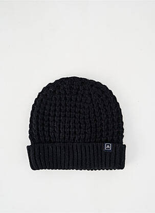 Bonnet maille grosse maille noir MAYORAL enfant