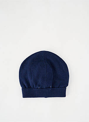 Bonnet imprimé fantaisie bleu BOBOLI garçon