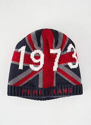 Bonnet imprimé fantaisie rouge PEPE JEANS garcon