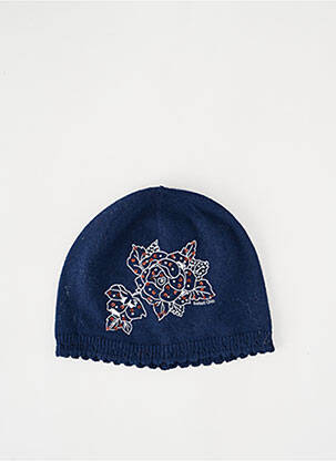 Bonnet bleu BOBOLI fille