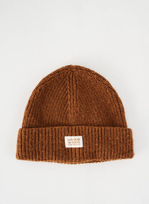 Bonnet marron SCOTCH & SODA pour enfant