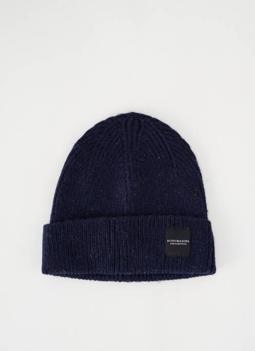 Bonnet bleu SCOTCH & SODA pour garçon