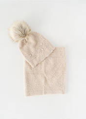 Bonnet beige MAYORAL pour fille seconde vue