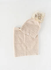 Bonnet beige MAYORAL pour fille seconde vue