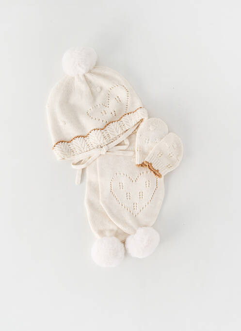 Bonnet beige MAYORAL pour fille
