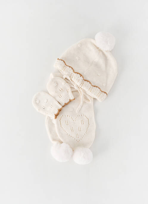 Bonnet beige MAYORAL pour fille