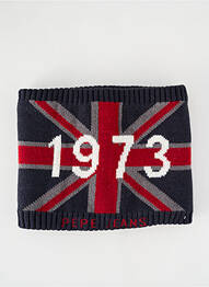 Col / tour de cou imprimé fantaisie bleu PEPE JEANS garcon
