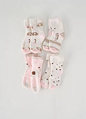 Chaussettes rose MAYORAL pour fille seconde vue